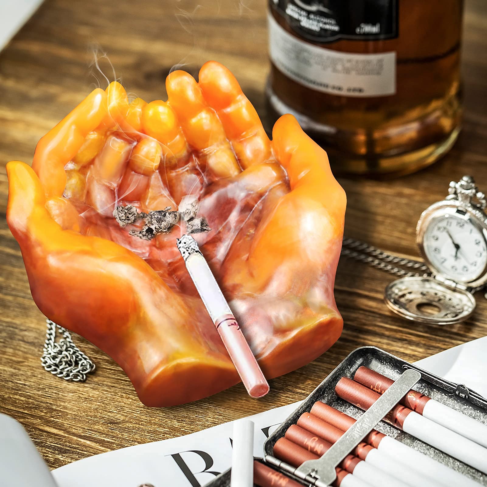 HASTHIP Resin Mould for Moon Lamp Stand, Hands Shaped Tray Silicone Casting Mold for DIY Jewelry Holder Ashtray Home Decoration Clay Crafts HASTHIP Resin Mould for Moon Lamp Stand, Hands Shaped Tray Silicone Casting Mold for DIY Jewelry Holder Ashtray Home Decoration Clay Crafts